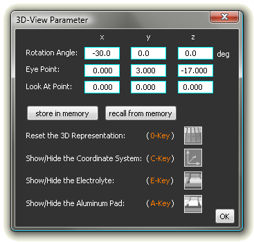 3D View Parameter
