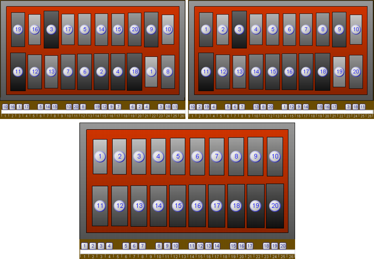 Modified Numbering Pattern