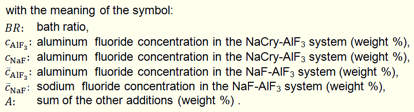 Meaning of SymbolsConcentration Conversion